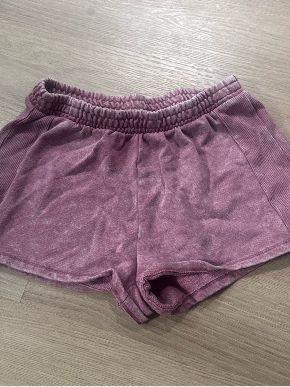 Aeropostale Washed Mauve Pink Athletic Shorts